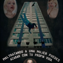 Campaña encontra al maltrato de la mujer.. Design, Ilustração tradicional, Publicidade, e Fotografia projeto de Ivan Rivera - 19.06.2012