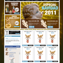 Tienda online El Angel. Un proyecto de Diseño, Publicidad y UX / UI de María González - 25.06.2012