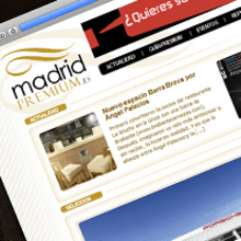 Madrid Premium. Un projet de Design  , et Programmation de Iddeos - 25.06.2012
