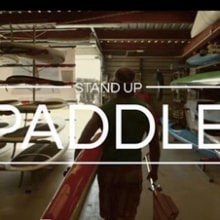 Stand up Paddle. Design, Advertising, Film, Video, and TV project by hola@kvra.es - 06.27.2012