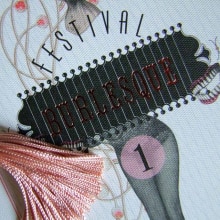 1er Festival Burlesque-Madrid. Un proyecto de Diseño e Ilustración tradicional de lorena madrazo - 28.06.2012