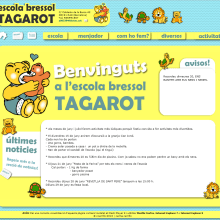 web Escola Bressol Tagarot. Un proyecto de Diseño y Programación de Carme Carrillo Cubero - 03.07.2012