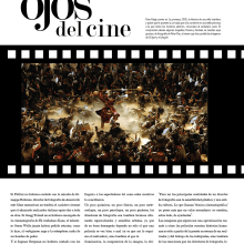 Cine - Revista BLITZ. Un progetto di Design di Ligia María Hernández Leombruno - 03.07.2012