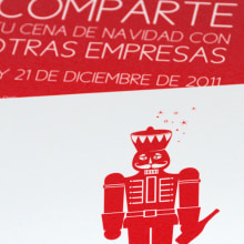 Cenas Navidad 2011. Design, and Advertising project by Lopa Gráfico - 10.31.2011