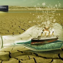 Global Warming. Traditional illustration, and Advertising project by pandorco - 07.04.2012