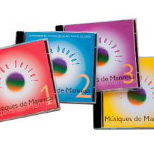Disseny col·lecció cd Músiques de Manresa. Un proyecto de Diseño de M. Jesús Royo Reverte - 04.07.2012