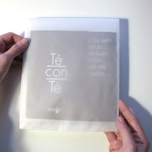 "TÉ CON TÉ". Un proyecto de Diseño y Fotografía de VONDEE - 11.07.2012