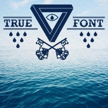 True Font. Un proyecto de Diseño e Ilustración tradicional de Rubén Martínez González - 11.07.2012