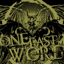 ONE LAST WORD | Camiseta. Design, Traditional illustration, Advertising, and Music project by alejandro escrich - 07.11.2012