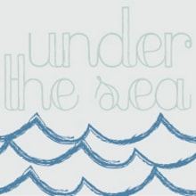Under the Sea. Design, and Traditional illustration project by Carolina Massumoto - 07.17.2012
