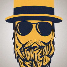Righteous Beard . Um projeto de Design e Ilustração de Andrés Lozano - 23.07.2012