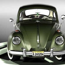 Modelando el Escarabajo de mis Fantasías. 3D projeto de Alfredo Amayo - 03.08.2012