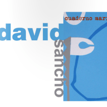 Diptico exposicion de pintura David Sancho. Design projeto de Jose Antonio Suarez Lopez - 04.08.2012
