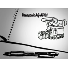 Panasónic AG-AF101. Design, Publicidade, e Cinema, Vídeo e TV projeto de Pablo von Zeschau Monlezún - 30.10.2012