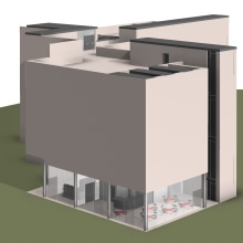 Centro de Arte Contemporáneo. Un proyecto de Diseño, UX / UI y 3D de Fernando Rosa Belmonte - 09.08.2012
