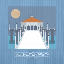 Beach Cities CA. Un proyecto de Diseño e Ilustración tradicional de Carlos Mosquera - 14.08.2012