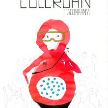 May the force of Colcrohn be with you. Design, Traditional illustration, and Advertising project by Laia Jou - 08.17.2012