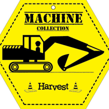 Etiqueta Harvest Machine. Un proyecto de Diseño e Ilustración tradicional de Rubí Antonia Cohen Maldonado - 23.08.2012