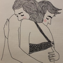Amor. Ilustração tradicional projeto de Ivan Rivera - 23.08.2012