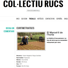 Web Col·lectiu Rucs. IT project by Pato Bottos - 08.27.2012