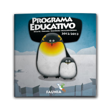 Faunia: Programa Educativo 2012-2013. Design, and Traditional illustration project by Ninio Mutante - 08.28.2012
