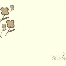 Silencio essence. Un proyecto de Diseño de Bianca Paggi - 02.09.2012