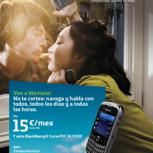 Campañas movistar. Design, Traditional illustration, Advertising, and Photograph project by Ana Alonso Diaz - 09.05.2012