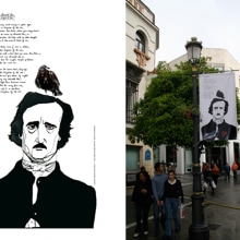  E.A.Poe . Un proyecto de Ilustración tradicional de Aleka Ilustración - 07.09.2012