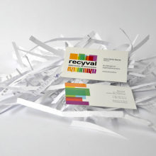 Identidad Corporativa Recyval. Un proyecto de Diseño de Emma Càndido - 07.09.2012