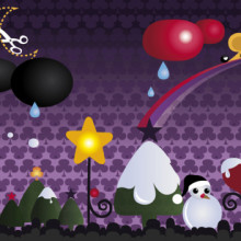 purple christmas. Un proyecto de  de Sara Arias - 09.09.2012