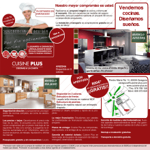 Publicidad Cuisine Plus. Un proyecto de Diseño de Adrián Bosque Bosque Cardeñosa - 12.09.2012