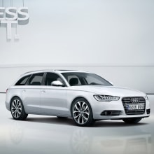 Audi A6 Avant. Traditional illustration, Advertising, Installations, and 3D project by Juan Fernández - 09.12.2012