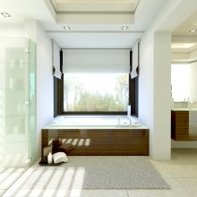Guadalmina Bathroom. Un proyecto de Diseño, Ilustración tradicional, Publicidad, Instalaciones y 3D de Juan Fernández - 12.09.2012