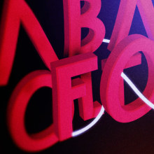 Cabaret font. Design, Motion Graphics, Film, Video, TV, and 3D project by Pau Ju - 02.10.2012