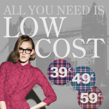 Campaña: Low Cost. Un proyecto de Diseño y Publicidad de Mónica Gallart - 27.07.2011