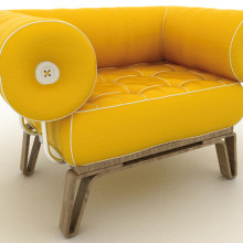 MARIA ARMCHAIR. Design project by Pablo Cano Marchante - 09.21.2012