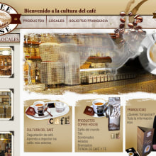 Coffee House. Design, e UX / UI projeto de Fco. Javier Laveda Peris - 27.09.2012
