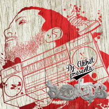 Portada Mixtape Bloody Tapes. Een project van  Ontwerp y Traditionele illustratie van Albertinto - 01.10.2012