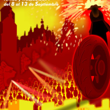 Luz de fiestas. Un proyecto de Diseño, Ilustración tradicional y Publicidad de Santiago Sáenz - 08.10.2012