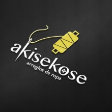 Logotipo Akisekose. Design, Traditional illustration, and Advertising project by Víctor Rodrigo Ruiz - 10.09.2012