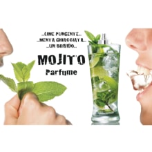 Mojito Parfume. Een project van  Ontwerp, Traditionele illustratie,  Reclame y Fotografie van Clara Isabella Frigé - 09.10.2012
