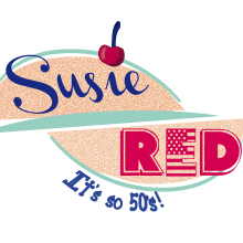 Susie Red. Design, Traditional illustration, and Advertising project by Rositsa Ivaylova Todorova - 10.10.2012