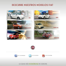 Gama Fiat España Facebook Page. Design, and Advertising project by Jessica Alexandra Bustamante Fonseca - 10.11.2012