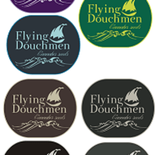 Logo Flying Douchmen. Un proyecto de Diseño de Tzvetelina Spaasova - 16.10.2012