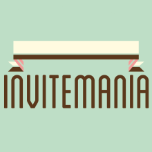 Logotip Invitemania. Un proyecto de Diseño de Chakrani - 17.10.2012