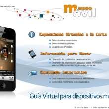 Propuesta comercial guía interactiva Museos. Design project by Enrique Sáez Mata - 10.22.2012