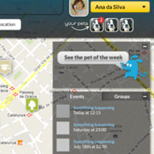 Whoop! Social Network (Prototipo). Un proyecto de UX / UI y Diseño Web de Marcos Camacho García - 07.10.2012