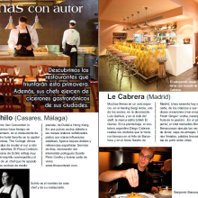 Gastronomía. Un proyecto de Diseño y Publicidad de María Cerviño - 23.10.2012
