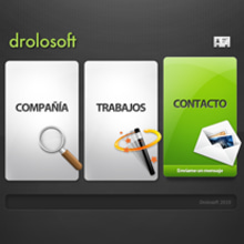 Drolosoft (2010). Design, Advertising, Programming, UX / UI, 3D & IT project by Juan Andrés Moreno Rubio - 10.23.2012