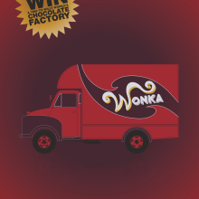 Wonka. Un proyecto de Diseño, Ilustración tradicional y Publicidad de Alejandro Mazuelas Kamiruaga - 26.10.2012